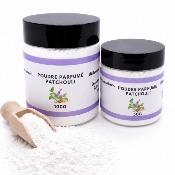 poudre parfumée maison patchouli
